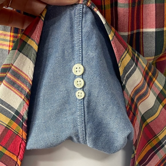 NWOT XL Polo Ralph Lauren Multi Color Plaid Long Sleeve Button Down - Picture 11 of 11